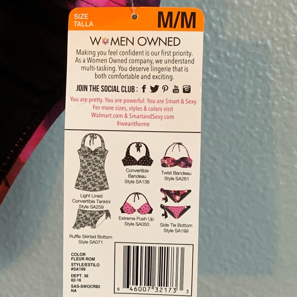 Women Owned NWT bikini. M - Picture 2 of 5